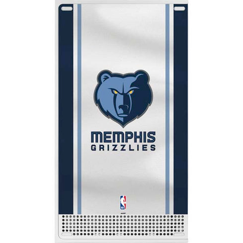 NBA Memphis Grizzlies Home Jersey Xbox Series S Console Skin